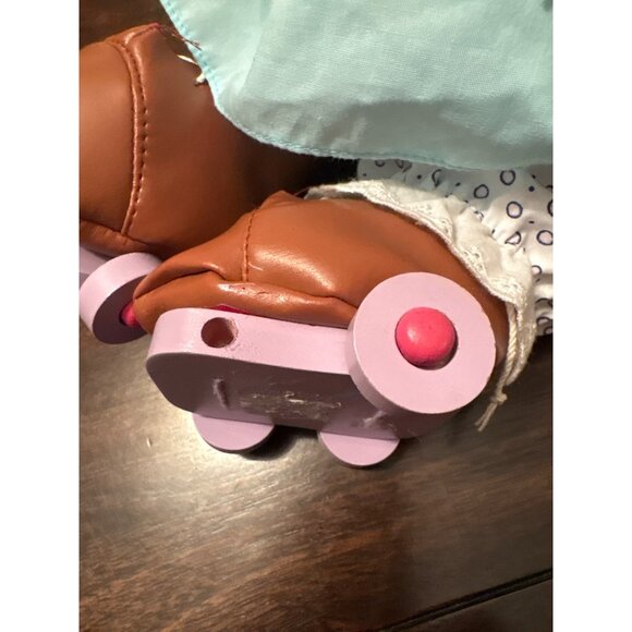 Vintage Precious Moments 1993 Limited Edition Roller Skating Doll By Applause - Picture 12 of 13